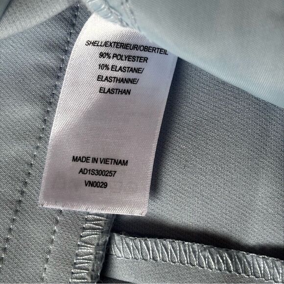 Adrianna Papell Ice Blue Straight Leg Pants | EUC | Size 4 - Picture 7 of 7